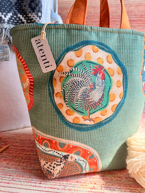 Quack Hope Basket – Atenti USA Handmade Floral Knitting & Crochet Tote