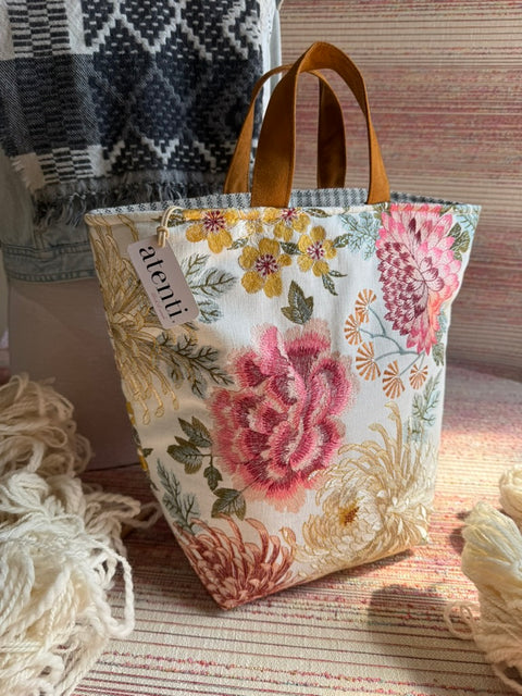 Primrose Hope Basket – Atenti USA Handmade Floral Knitting & Crochet Tote