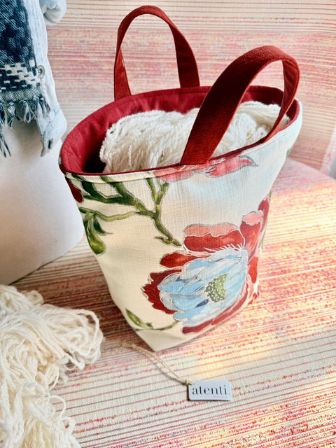Gia Hope Basket – Atenti USA Handmade Floral Knitting & Crochet Tote