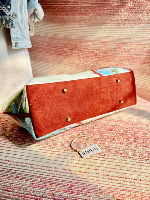 Gia Pioneer, Atenti USA Handmade, Mary Poppins Snap Frame Bag