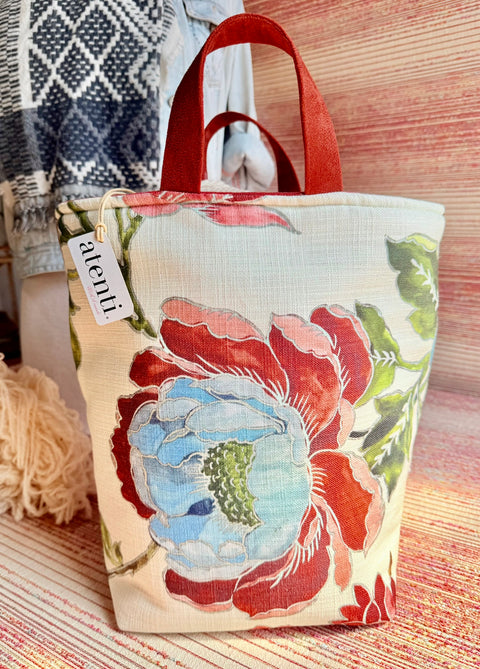 Gia Hope Basket – Atenti USA Handmade Floral Knitting & Crochet Tote