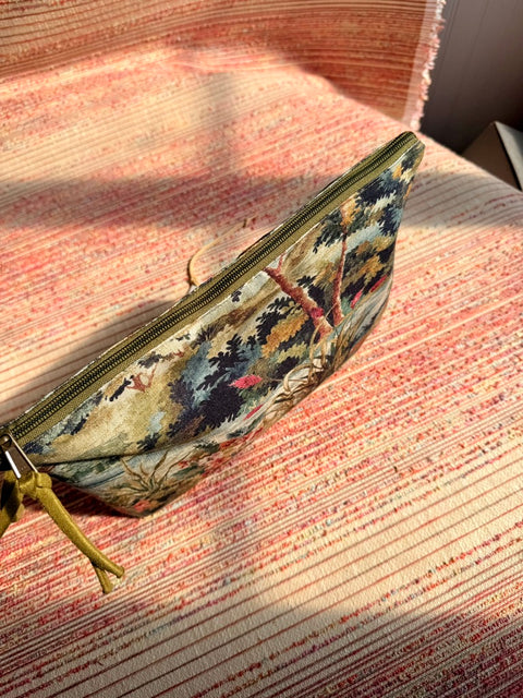 Forest Grand Pouch - Atenti USA Made Embroidery Clutch