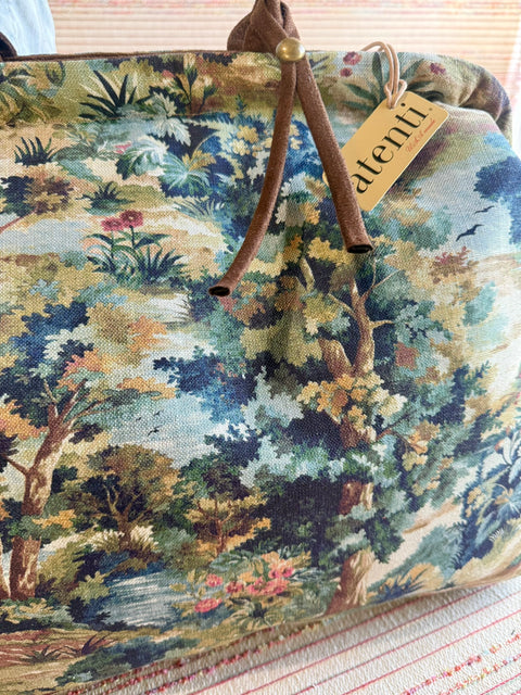 Forest Pioneer, Atenti USA Handmade, Mary Poppins Snap Frame Bag