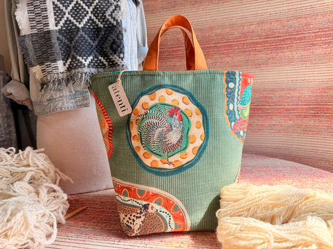 Quack Hope Basket – Atenti USA Handmade Floral Knitting & Crochet Tote