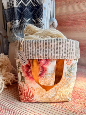 Primrose Hope Basket – Atenti USA Handmade Floral Knitting & Crochet Tote