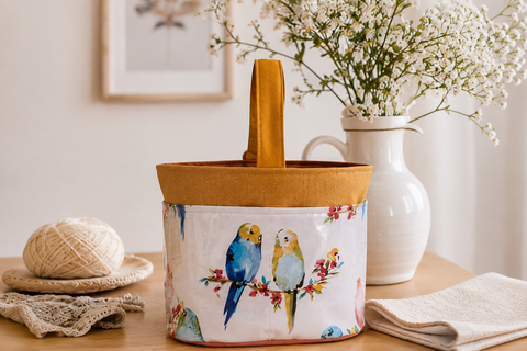 Budgie Love Birds "The Perfect Caddy" by Atenti USA Handmade (Copy)