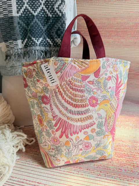 Feather Hope Basket – Atenti USA Handmade Floral Knitting & Crochet Tote