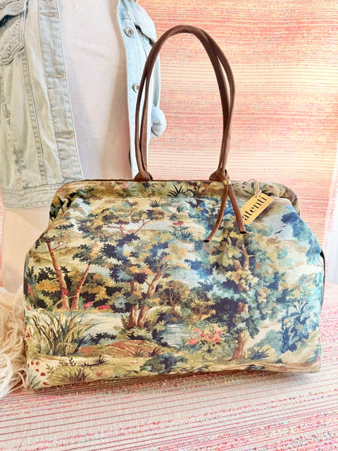 Forest Pioneer, Atenti USA Handmade, Mary Poppins Snap Frame Bag