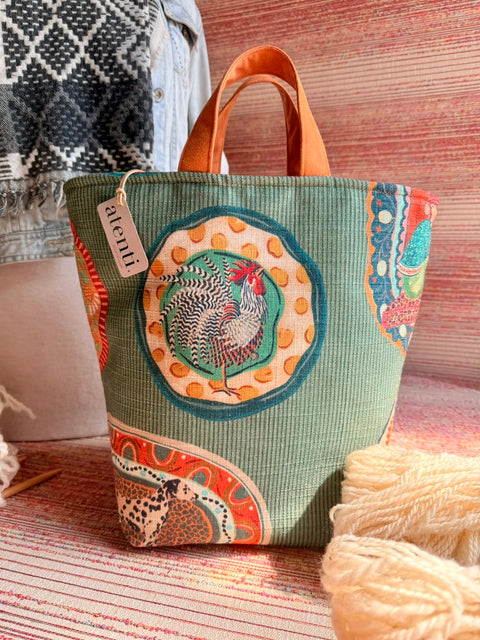 Quack Hope Basket – Atenti USA Handmade Floral Knitting & Crochet Tote