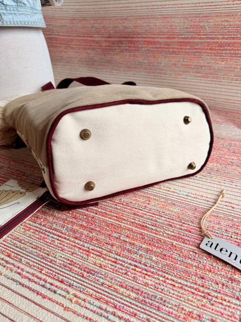 The Flutter Project Tote-Reg, Needle Arts/Craft Carryall, USA Handmade