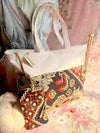 The Sew Crewel Project Tote-Lg, Needle Arts/Craft Carryall, USA Handmade