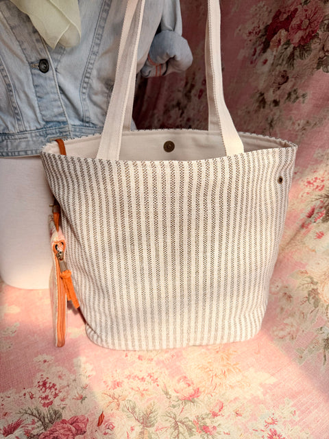 The Rosewood Project Tote-Lg, Needle Arts/Craft Carryall, USA Handmade