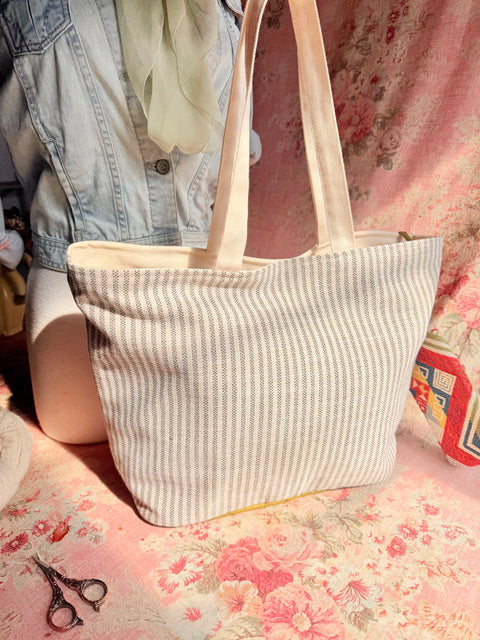 The Kiva Project Tote-Lg, Needle Arts/Craft Carryall, USA Handmade