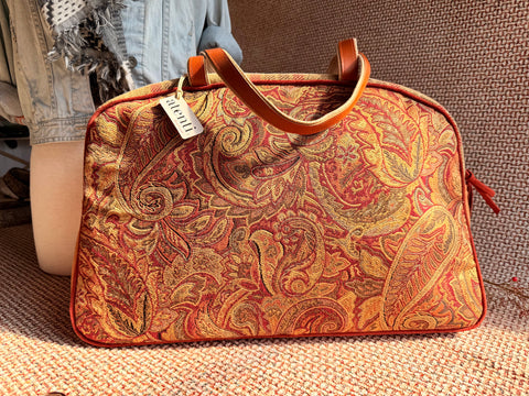 Sun Patchwork Overnighter, USA Handmade, Limited Edition Weekender