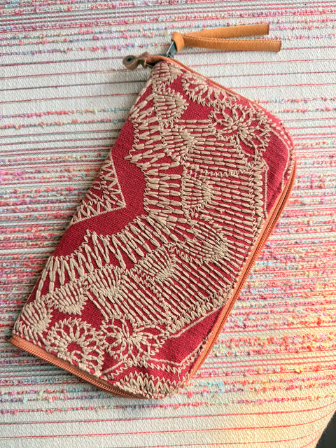 Lacery Red Needles and Tools Case