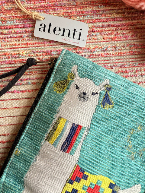 Mamallama Circular Case-Turquoise Currently Available