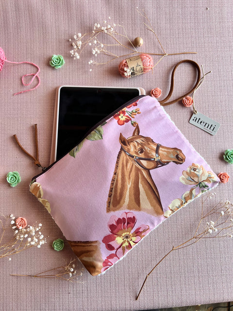 Giddy Up Pink Grand Pouch