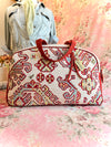 Handmade Atenti "Tribe" Overnighter Weekender Bag – USA-Made Vintage Southwest Duffle