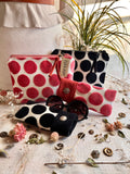 Spot on Night and Rose Accessories Pouch and Matching Eyeglass Case Set
