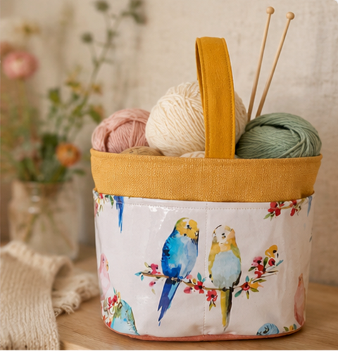 Budgie Love Birds "The Perfect Caddy" by Atenti USA Handmade (Copy)