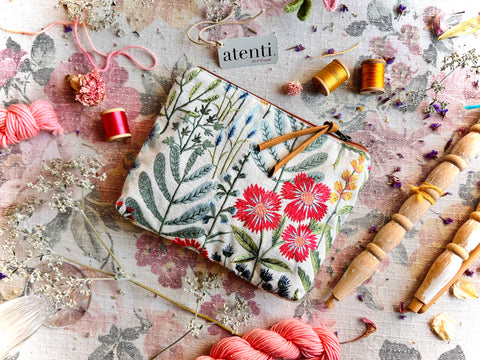 Wildflower Accessories Pouch