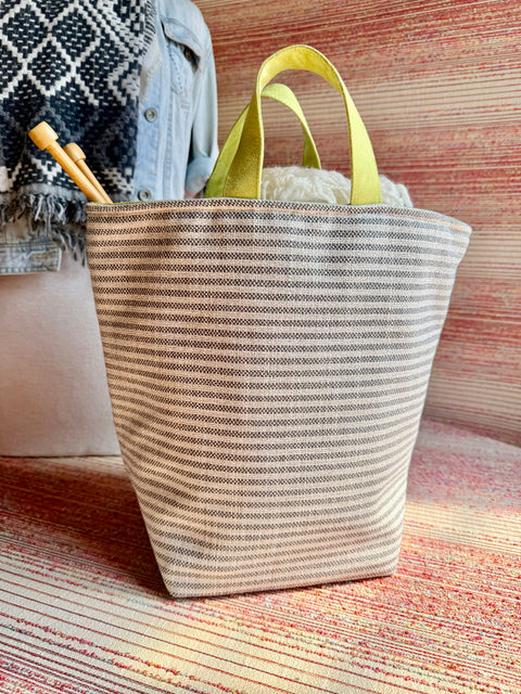 Flamingo Hope Basket– Atenti USA Handmade Embroidered Floral Knitting & Crochet Tote