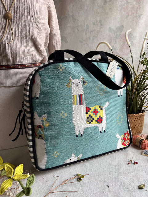 Mamallama Bonnie, Atenti USA Handmade Weekender Travel Bag