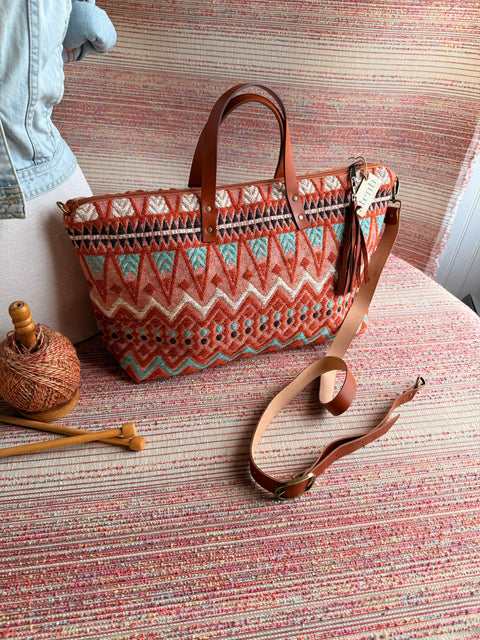 Dara Buggy Bag - Atenti USA Handmade Artisan Needle Arts