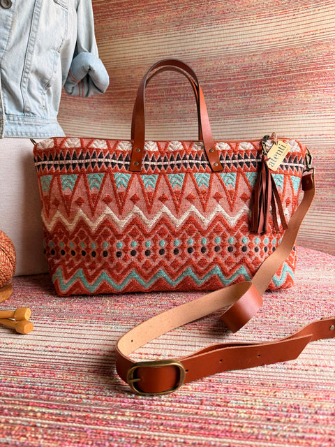 Dara Buggy Bag - Atenti USA Handmade Artisan Needle Arts
