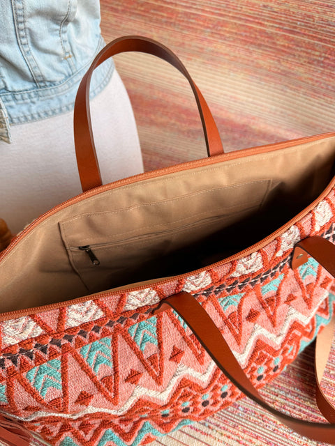 Dara Buggy Bag - Atenti USA Handmade Artisan Needle Arts