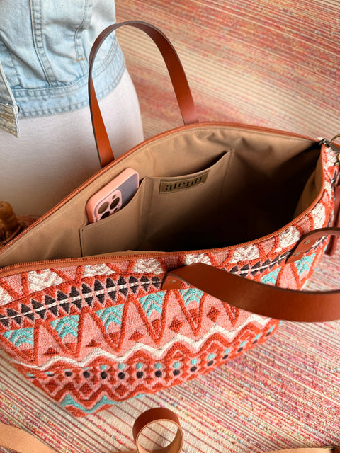Dara Buggy Bag - Atenti USA Handmade Artisan Needle Arts
