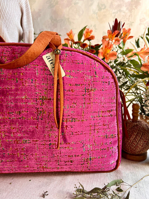 Niki Overnighter Travel Bag,  USA Handmade Weekender