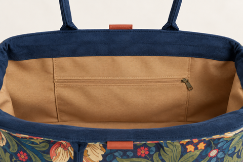Legend Pioneer Atenti - USA Handmade Atenti Metal Snap Frame Large Carpet Shoulder Bag