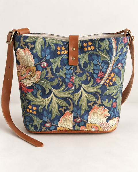 Legend Bella, Atenti USA Handmade, Floral Mid-size Shoulder Bag