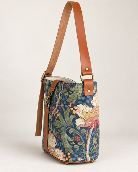 Legend Bella, Atenti USA Handmade, Floral Mid-size Shoulder Bag
