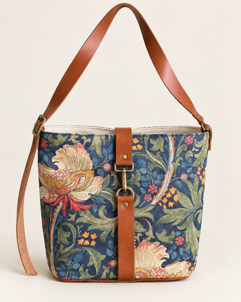 Legend Bella, Atenti USA Handmade, Floral Mid-size Shoulder Bag