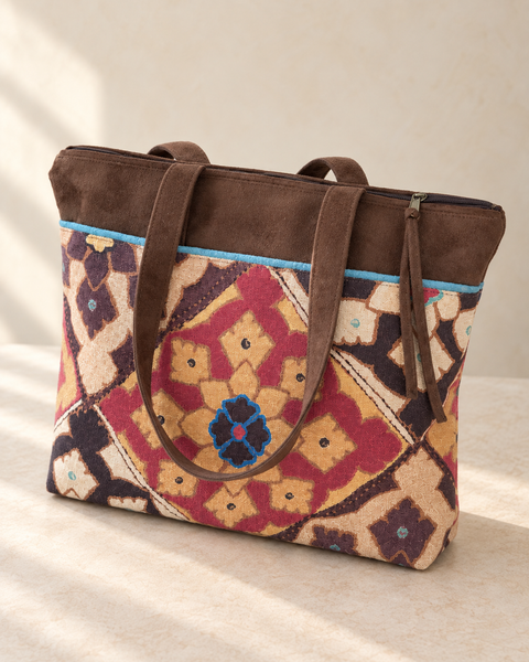 Fables Satchel, Atenti USA Handmade Everyday Large Tote