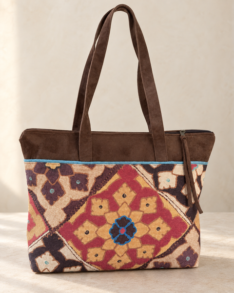 Fables Satchel, Atenti USA Handmade Everyday Large Tote