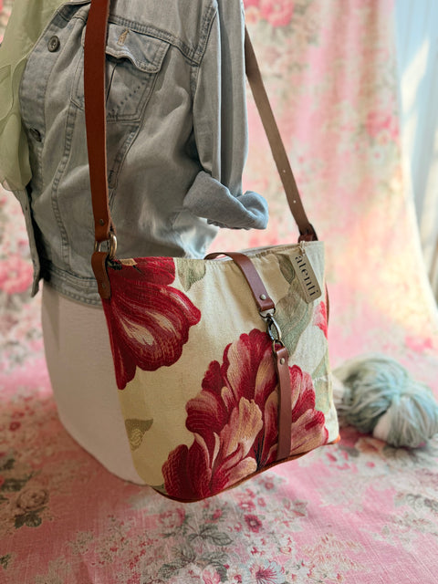 Crimson Bloom Bella Bucket