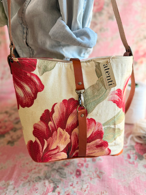 Crimson Bloom Bella Bucket