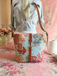Sonoran Sky Bella Bucket Bag - Handmade USA Southwest-Inspired Crossbody