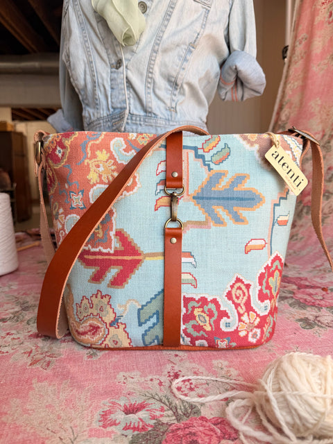 Sonoran Sky Bella Bucket Bag - Handmade USA Southwest-Inspired Crossbody