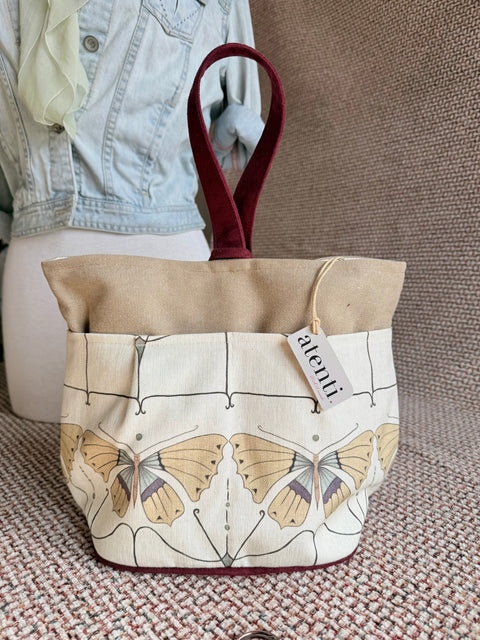 Flutter Tall Caddy– Handmade USA Yarn & Notions Organizer