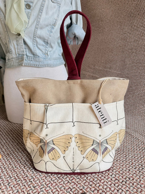 Flutter Tall Caddy– Handmade USA Yarn & Notions Organizer