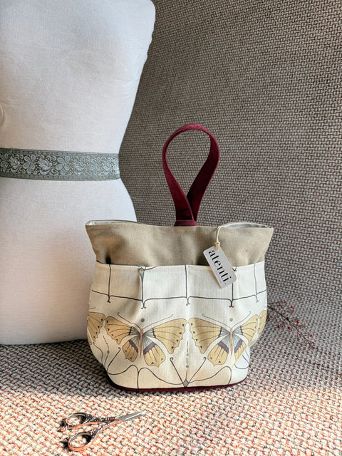 Flutter Tall Caddy– Handmade USA Yarn & Notions Organizer