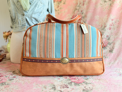 Joshua Overnighter – Handmade Travel Bag with Leather Accents & Spacious Interior