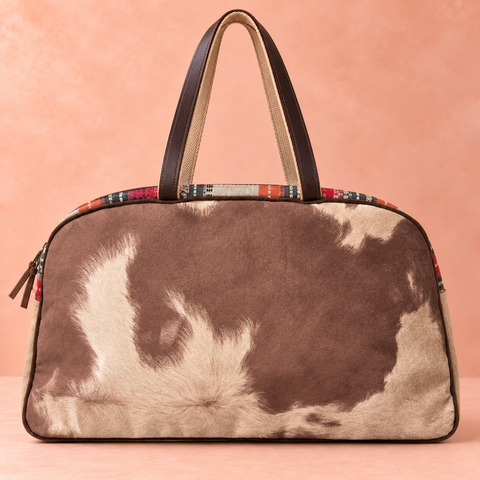 Tapestry Patchwork Overnighter – Atenti USA Handmade Tapestry Weekender & Knitting Bag - Atenti 