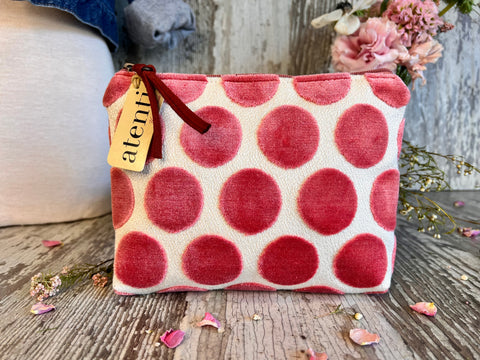 Spot on Rose Accessories Pouch